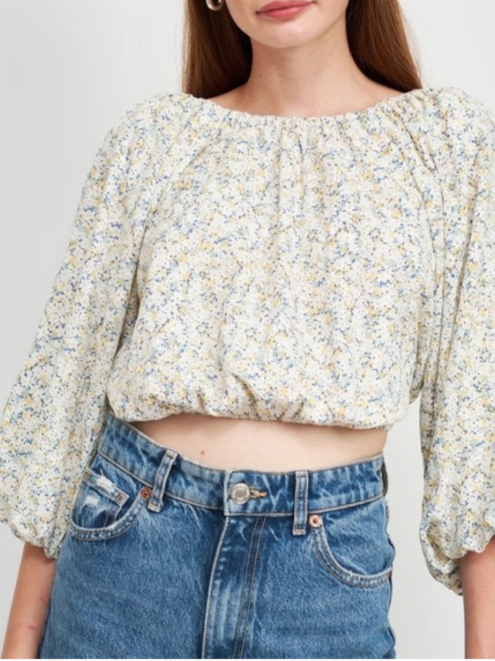 Ensaison Floral Orielle Top
